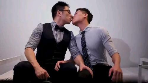 两个精英正装男操逼上集 Asian Gay Porn